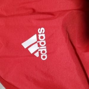 RED Adidas Shell Jacket.